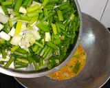 રીંગણ-લીલી ડુંગળીનું શાક (Brinjal-Green Onion Sabji) રેસીપી સ્ટેપ2ફોટો