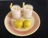 A picture of step 6 of Pear lassi.