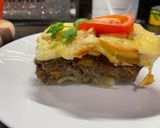 A picture of step 7 of Potato and Beef minced pie: (different style).