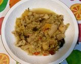 Foto del paso 6 de la receta Falso cuscus de coliflor con verduras, sepia y aroma de albahaca