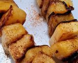 Foto del paso 3 de la receta: Pinchos de piña 🍍 Idea sencilla, fácil, saludable ♥️ 3 ingredientes 🍍 sin azúcar ni edulcorante