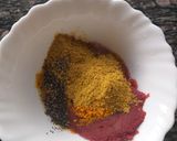 A picture of step 1 of Masalla chicken gizzards, liver n neck #Theme Challenge.
