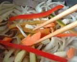 Foto del paso 3 de la receta Carne con salsa de ostras salteado oriental