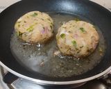 A picture of step 5 of Afghanistan / Pakistan Chapli Kabab (vegetarian version).