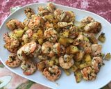 Une image de l'étape 8 de Crevettes black tiger à l'ananas, coriandre et citron.