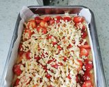 Morzsás epres pite recept fázis 6 fotója