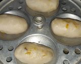 A picture of step 3 of Daal Pitha....lahsun mirch ki chutney.