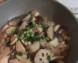 蓮藕杏鮑菇燒肉丁的食譜步驟4照片