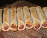 Foto del paso 3 de la receta: Salchichas envueltas en masa