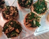 Foto del paso 3 de la receta: Champiñones rellenos de espinacas