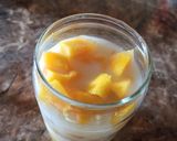 Foto langkah ke 4 dari resep Es tape susu mangga.