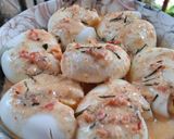 Foto langkah ke 4 dari resep Telur Penyet Kuah Santan.