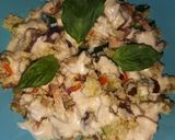 Foto del passaggio 4 della ricetta Insalata di cous cous, speck e salsa tonnata light