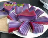 Foto langkah ke 9 dari resep Kue lapis tepung tapioka |hanya 4 bahan bikin banyak pesanan.