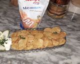 A picture of step 4 of Crispe Aloo puri.