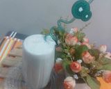 A picture of step 2 of Sunflower Dates creamy shake.