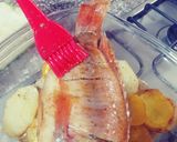 Foto del paso 6 de la receta: Mojarra/Tilapia horneada y asada con papas. Súper fácil 🎶