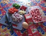 Foto langkah ke 1 dari resep 🍃Sosis Telor Orak Arik Asam Manis🍃.