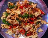 पापड़ चाट(papad chaat recipe in hindi) रेसिपी चरण 8 फोटो