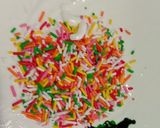 Foto langkah ke 3 dari resep Bolu kukus rainbow.
