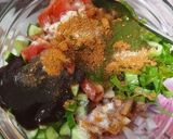 A picture of step 3 of Moong chana salad recipe.