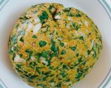 A picture of step 1 of Missa Palak Paratha.
