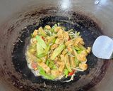 Foto langkah ke 6 dari resep Oseng Sayuran (Terung Putih, Buncis, Tauge, Petai).