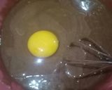 Foto langkah ke 2 dari resep Bolu Coklat Panggang 1 Telur.