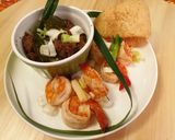Foto langkah ke 4 dari resep Prawn with peanut butter sauce.