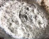Hình bước làm 1 của món Eatclean/ Hạt Chia, Sữa Chua, Granola, Trái Hồng Và Thanh Long Đỏ