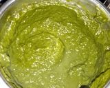 A picture of step 1 of Palak Paneer.