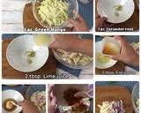 Thai Style Salad Crispy Fish With Green Mango Salad Yum Pla Foo |ThaiChef Food recipe step 2 photo
