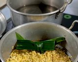 Hình bước làm 3 của món Xôi Cốm Sen Dừa