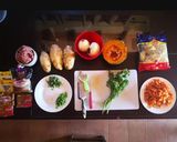 Foto del paso 1 de la receta: Sopa (o soyo según mi señora) con fideos cabellos de ángel, para mi hijo