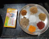 A picture of step 2 of McDonald's veggie burger.