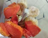 Foto langkah ke 1 dari resep Kue Lumpur Pisang Pepaya.