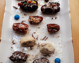 A picture of step 5 of Assorted Dates platter #nofire.