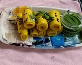 खांडवी (Khandvi recipe in Hindi) रेसिपी चरण 5 फोटो