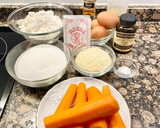 Foto del paso 1 de la receta: Pastel de zanahoria y dulce de boniato