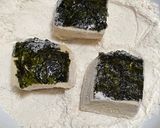 Foto langkah ke 2 dari resep Tumis Tahu Sutra Nori & Jamur Shimeji Coklat.