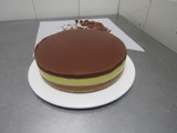 Tarta mousse de chocolate y naranja
