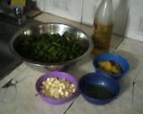 Foto del paso 1 de la receta: Ensalada citrica de espinacas