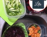 Foto langkah ke 1 dari resep Capcay bayam merah sehat mudah #homemadebylita.