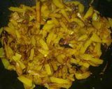 A picture of step 7 of Potato(Aalu) ka bhujiya.
