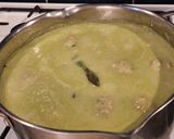 Spárga krémleves spárgás húsgombóccal recept fázis 8 fotója