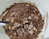 Foto langkah ke 4 dari resep Choco banana bread + sea salt.