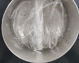 A picture of step 1 of Coffee Jelly.