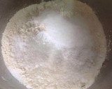 A picture of step 1 of Donuts 🍩.