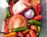 Foto langkah ke 1 dari resep Sambal Cumi Petai.