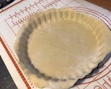 Une image de l'étape 5 de Tarte aux pêches de vigne et mascarpone (pâte sablée au mascarpone).